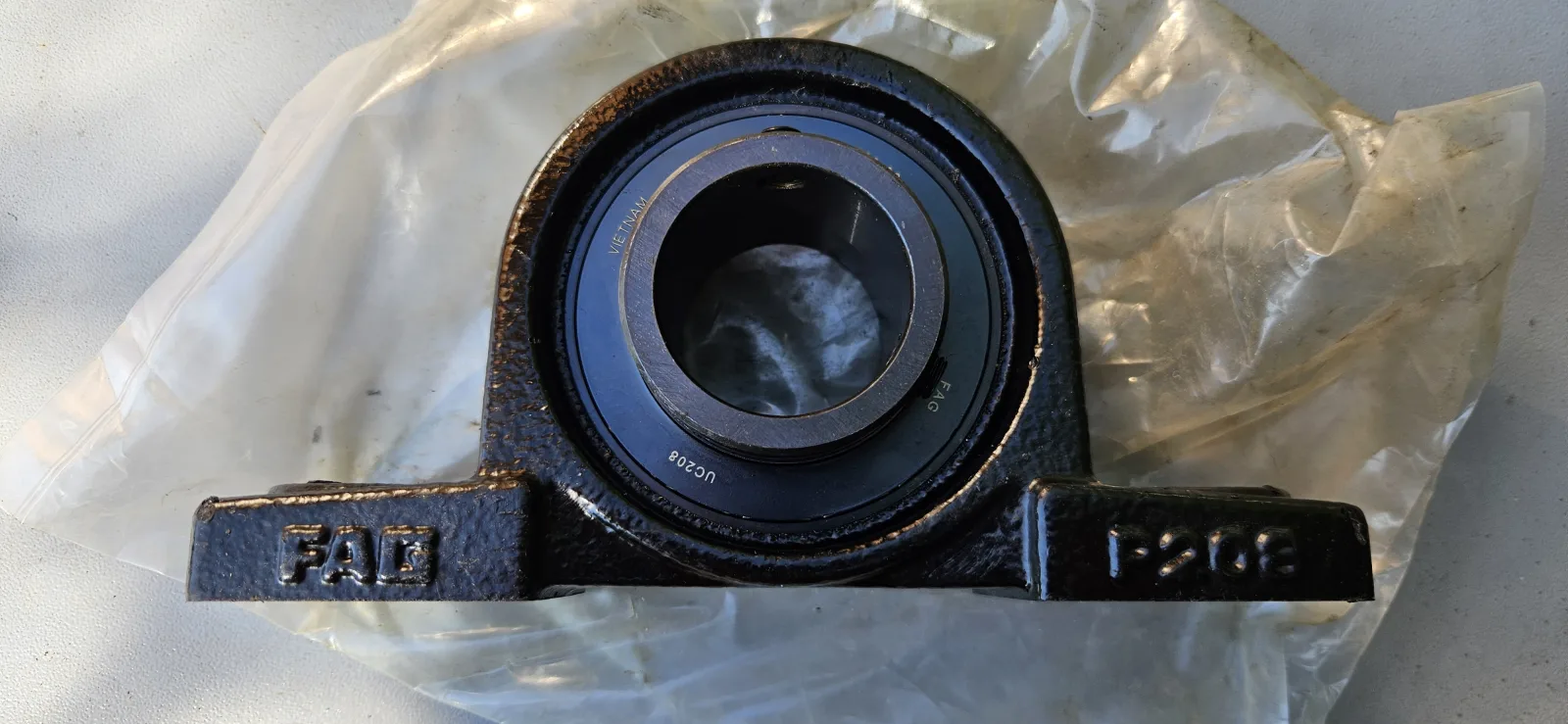 Łożysko w oprawie FAG UCP208-J7 – 40 mm – NOWE – zdjęcie 1