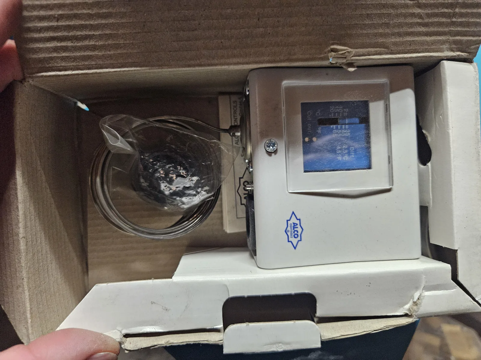 Termostat kapilarny ALCO Controls TSA-COP 4714561, +2 do +20°C, NOWY – zdjęcie 1