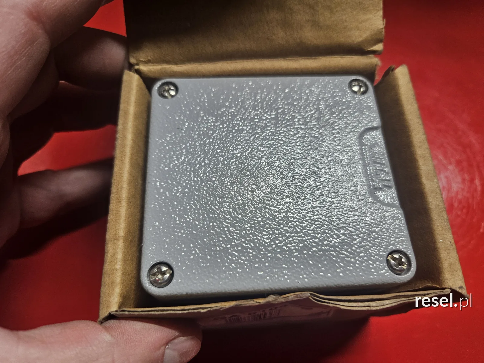 Rittal GA 9104.210 – obudowa aluminiowa IP66, 75×80×58 mm – zdjęcie 1