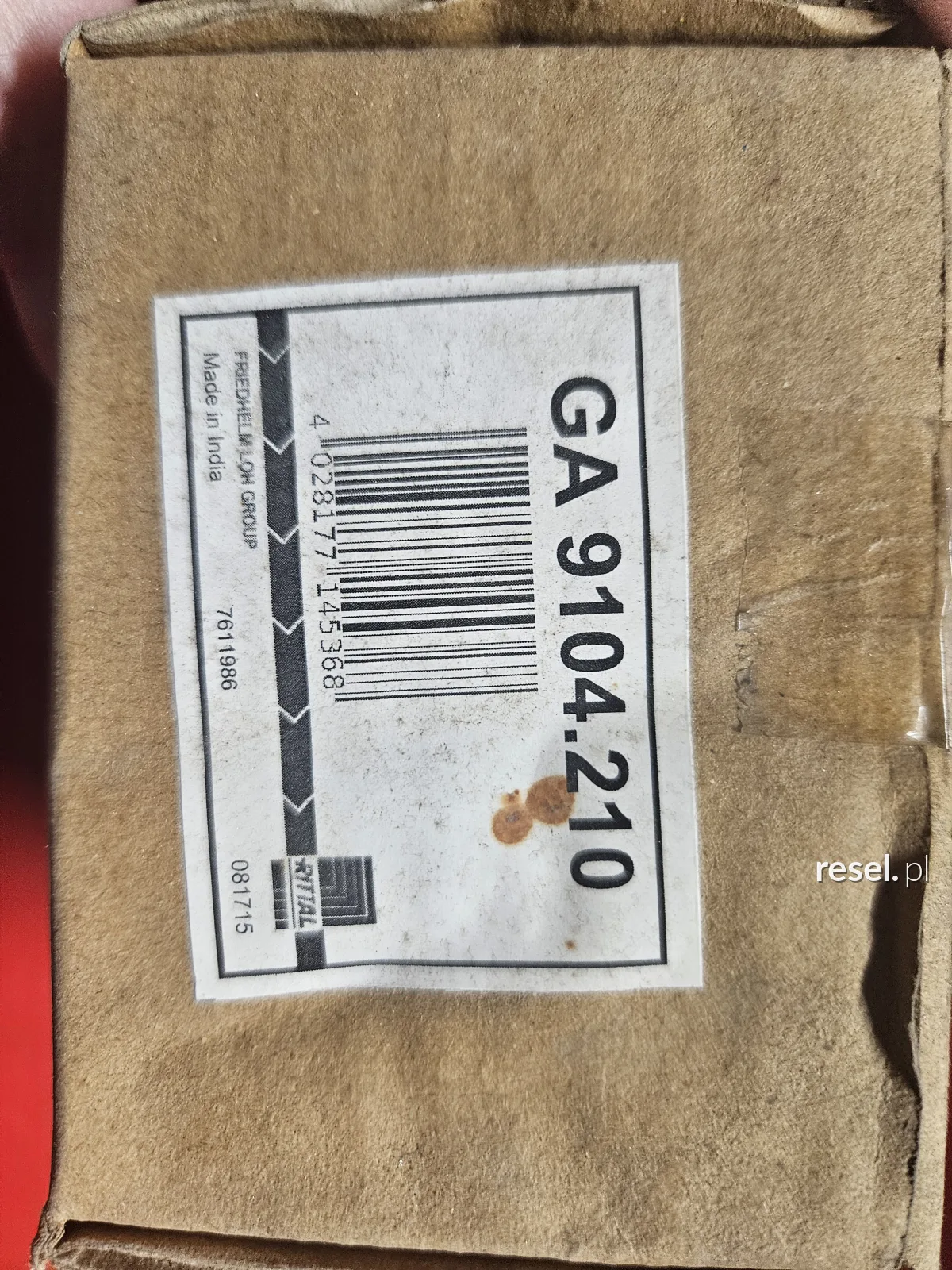 Rittal GA 9104.210 – obudowa aluminiowa IP66, 75×80×58 mm – zdjęcie 2